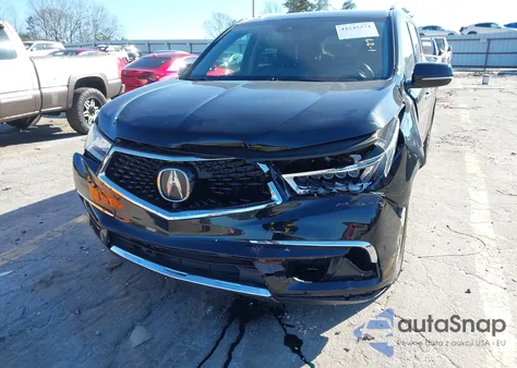 2017 Acura Mdx Advance Entertainment Pkgs из США, поврежденный, VIN 5FRYD4H96HB030942
